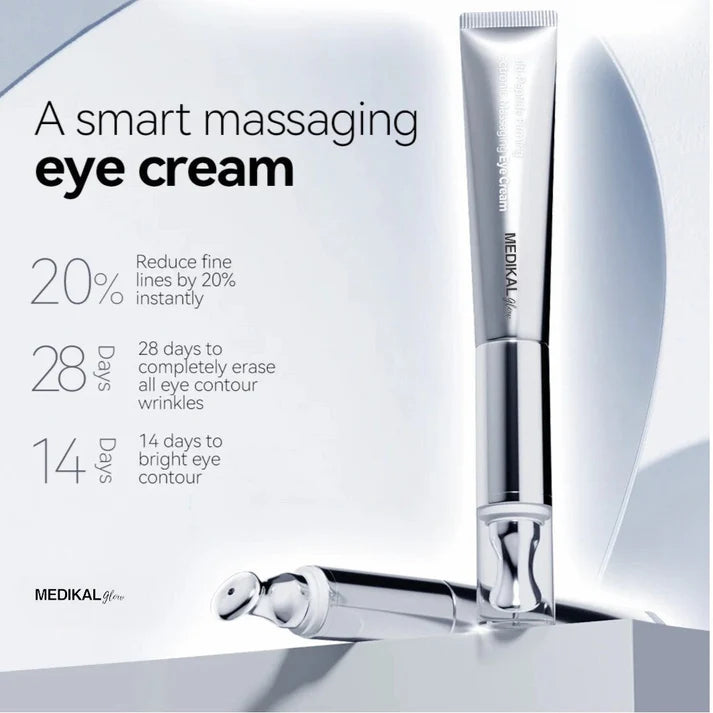 Wrinkle Eraser Multi-Peptide Firming Electronic Massaging Eye Cream