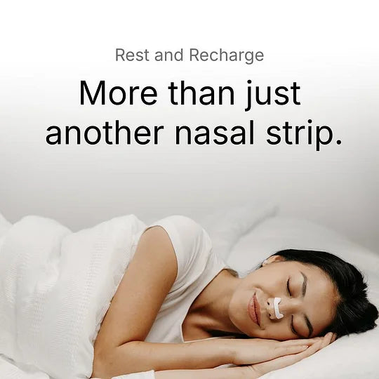 BreatheWell Nasal Strips™ - Boost oxygen absorption, Improve sleep quality, Reduce Snoring, Relieve nasal congestion